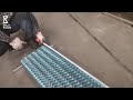Aluminum walkway on roof top
