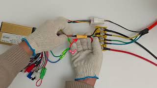 JRAHK 36V 48V 52V 18A Electric Bike Controller Installation & Test | E-bike Scooter Controller
