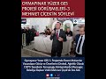 OYMAPINAR YÜZER GES TOPLANTISINDA MANAVGAT BELEDİYE BAŞKAN V. MEHMET ÇİÇEK NE DEDİ?  #manavgat #chp