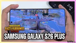 Samsung Galaxy S26 Plus PUBG Gaming Test | Exynos 2600, 120Hz Display