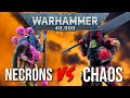 Neue chaos space marines vs necrons  warhammer 40k battlereport