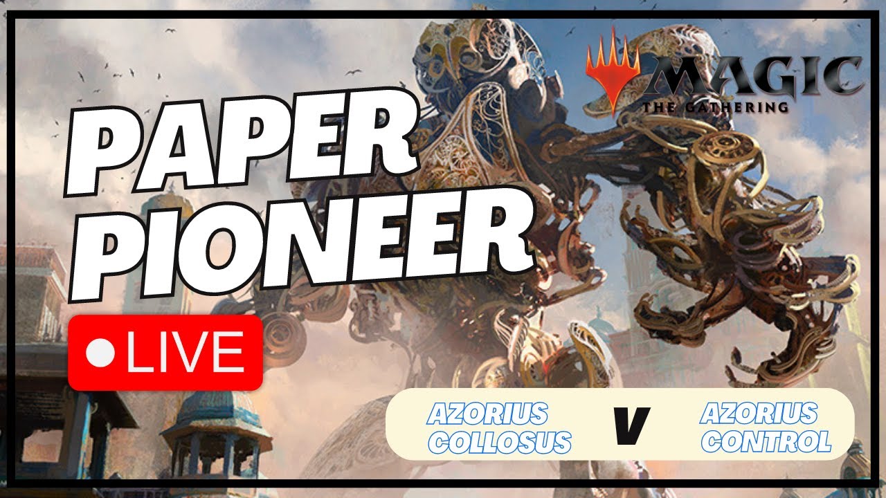 Paper Pioneer Gameplay 🔵⚪ Colossus Surprise v Control 🔵⚪ - YouTube