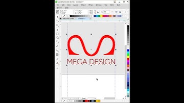 || YouTube Shorts || How To Make M Mega Design Vector Logo Design Idea In CorelDraw #Logodesignidea