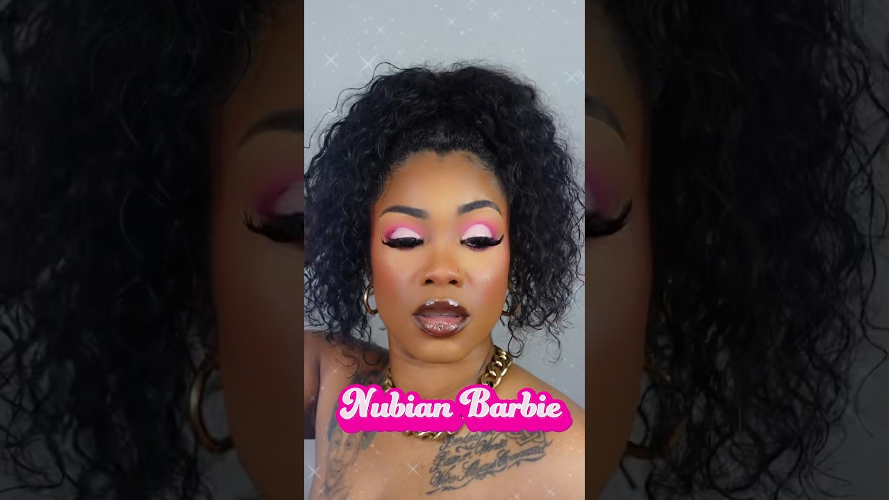 Nubian Barbie using @JuviasPlaceCosmetics - YouTube