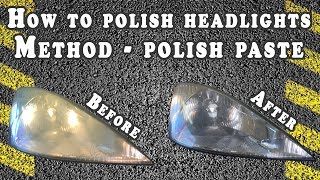 How to Restore Headlights - 2001 Ford Focus