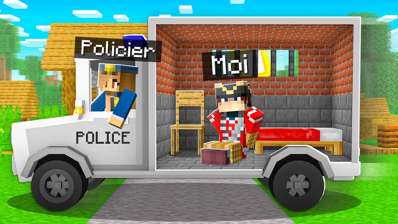 Je DOIS M'ÉVADER de cette PRISON dans MINECRAFT !