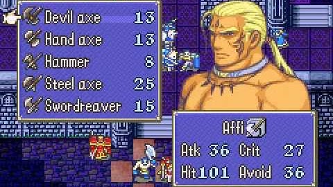 Fire Emblem 7 - Hawkeye Fails