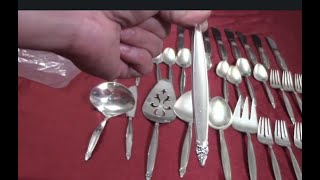 Silver Plate Flatware Finds for March 2024
