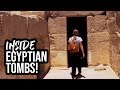 WHAT&#39;S INSIDE EGYPTIAN TOMBS?? // Luxor, Egypt