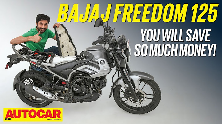 Bajaj Freedom 125 CNG review - Mileage, running cost, performance | ​⁠@autocarindia1