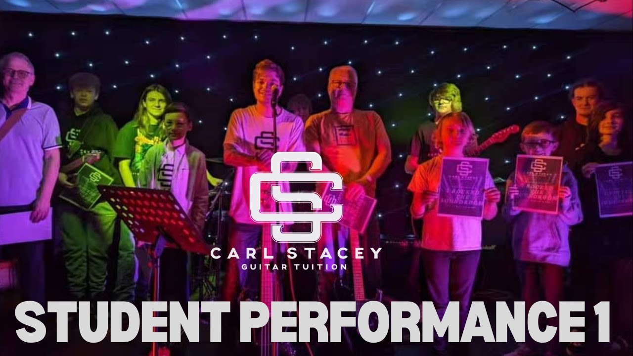 Students Rock The Soundroom | Carl Stacey Guitar Tuition