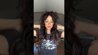 Easy Summer Hairstyle For Wavy Hair