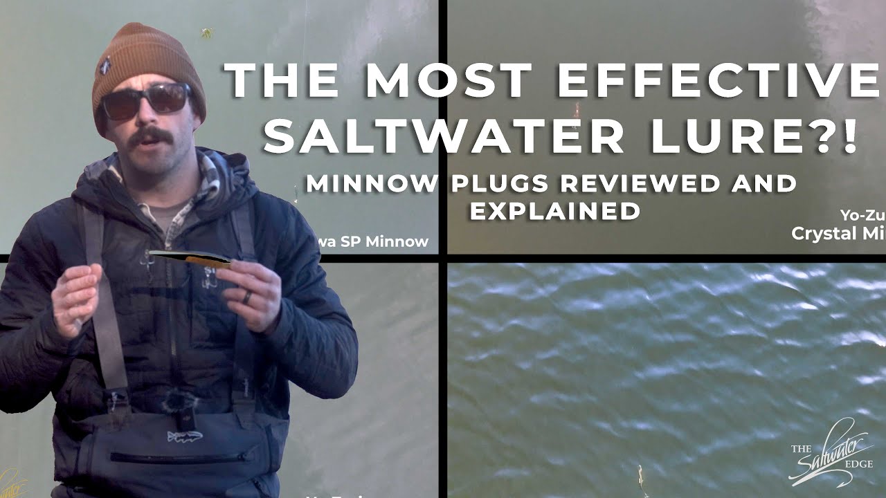 The most effective saltwater lures?! Minnow plugs reviewed and explained 