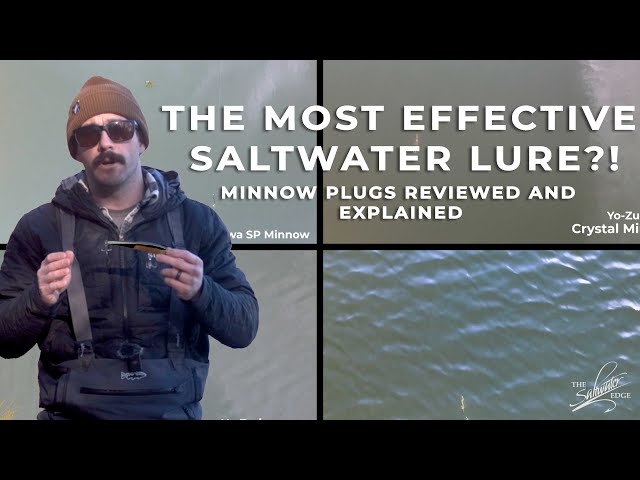 The most effective saltwater lures?! Minnow plugs reviewed and explained 