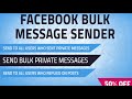 Facebook Bulk Private Message Sender | Codecanyon Scripts and Snippets
