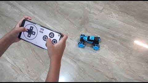 WiFi based Toy Car controlled with Mobile Gamepad or CodeSkool Scratch Blockly or Python