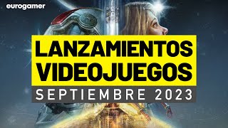 LOS VIDEOJUEGOS QUE SALEN EN SEPTIEMBRE 2023