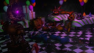 [FNAF C4D SPEED ART] Destroyed Toy Animatronics