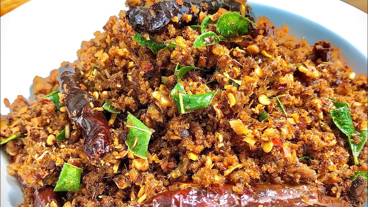 แจกสูตร”น้ำพริกปลาทูกรอบ”ขยำข้าวร้อนๆบอกเลยอร่อยมาก