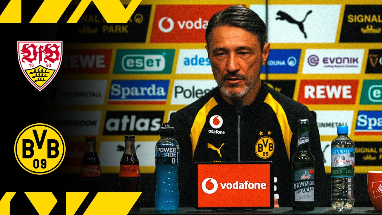 "Wir fahren mit breiter Brust nach Stuttgart" | PK mit Niko Kovac | VfB Stuttgart - BVB