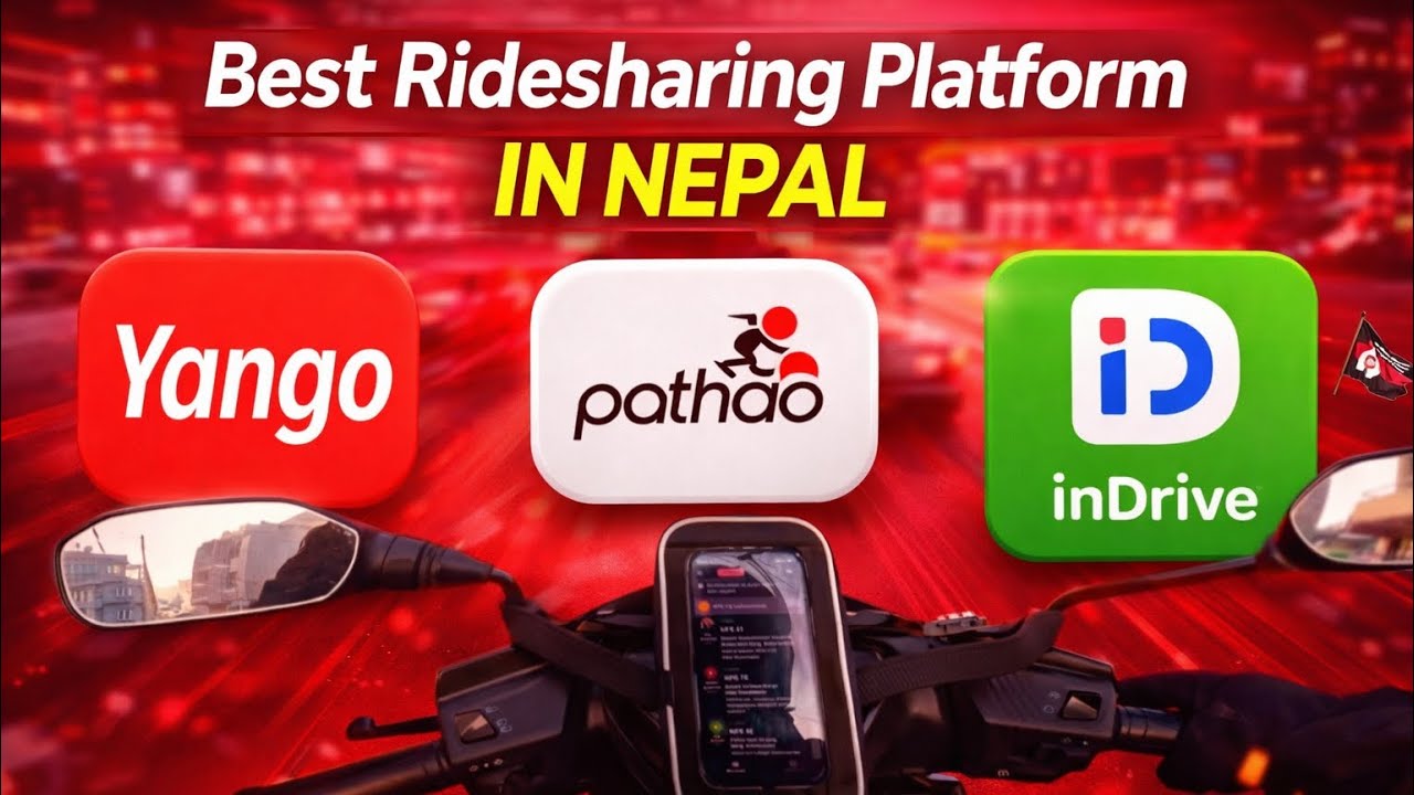 Ridesharing platforms in nepal and its pros & cons 😊 #yangopro #motovlog #indrive 