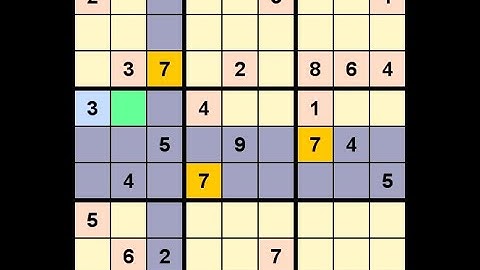 How to Solve New York Times Sudoku Hard June 27, 2022