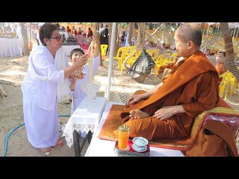 พิธีเททองหล่อพระประธาน พระเจ้าองค์ตื้อหนองบัว
