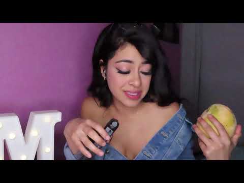 ASMR en español / MOUTH SOUND CON FRUTA / sonidos para dormir