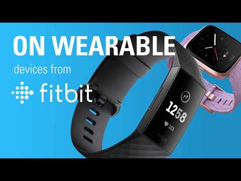 blue cross fitbit