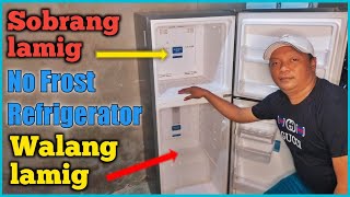 NON FROST REFRIGERATOR: BAKIT DI MALAMIG SA IBABA?