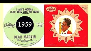 Dean Martin - I Aint Gonna Lead This Life No More