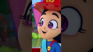 Canta con Ruedas en camión de bomberos #shorts #músicainfantil #aprender #learning #español