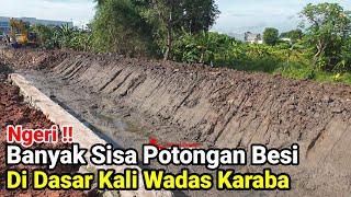 Download Lagu Ngeri‼️Banyak Sisa Potongan Besi Di Dasar Kali Wadas Karaba MP3