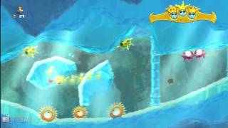 Rayman Legends - Ice Fishing Folly - All Teensies