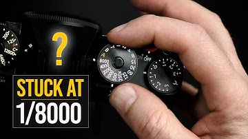 Why Your Fujifilm Camera Gets Stuck at 1/8000