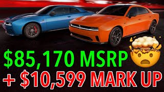 Mark Ups On 2024/2025 Dodge Charger Daytona Ev - Record Depreciation Coming! Stellantis Disaster