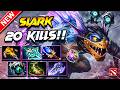 20 Kills!! Dota 2 SLARK Gameplay | SLARK DOTA 2 Gameplay | Slark Carry Build Pro Gameplay Guide 7.41