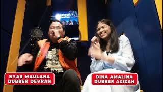 SPECIAL INTERVIEW WITH DUBBER DEVRAN & AZIZAH-CINTA 6 HATI #sahipsizler #turkishdrama #dramaturki