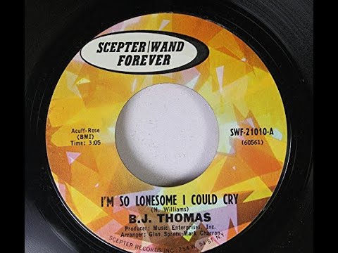 在 YouTube 上观看 B J Thomas - I'm So Lonesome I Could Cry (HQ) 在 YouTube 上观看 B J Thomas - I'm So Lonesome I Could Cry (HQ)