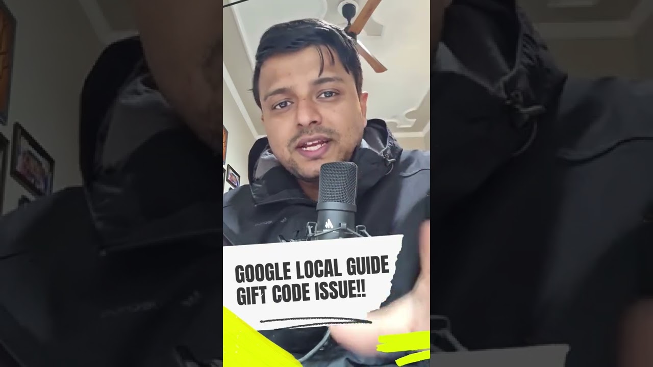 Google Local Guide Code Issue! 