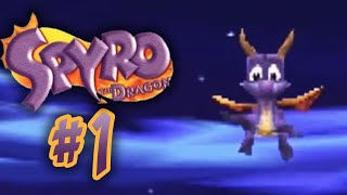 First Time Playing Spyro 1!