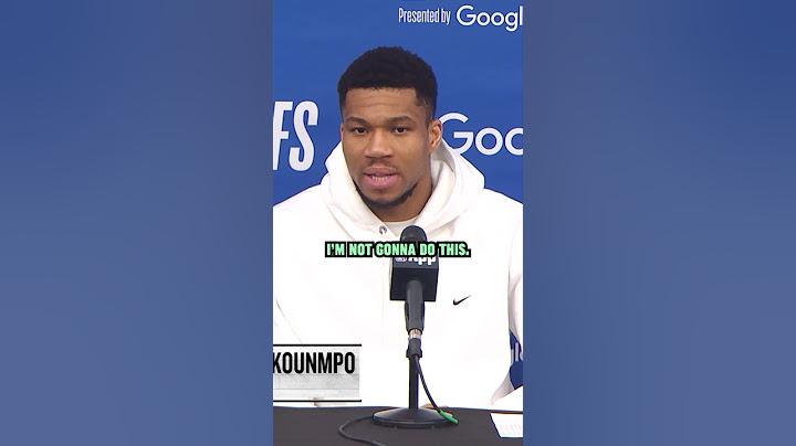 Giannis on if he can win in Milwaukee
