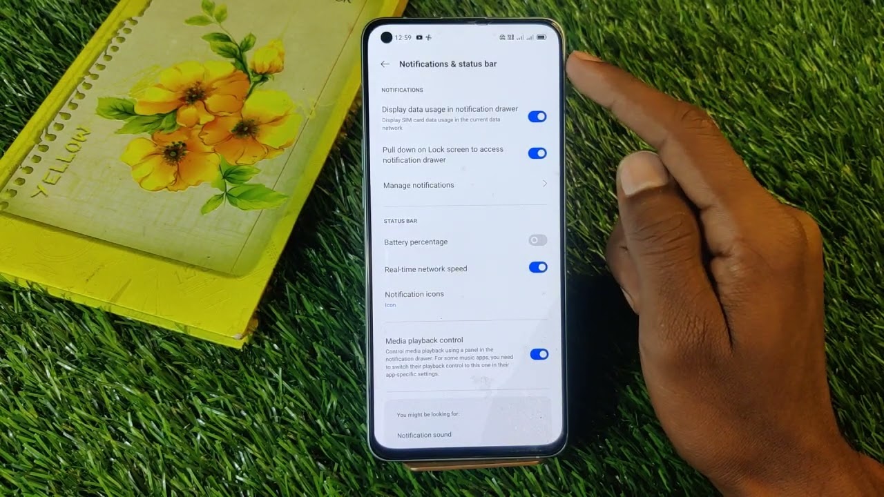 How To Show Battery Percentage in Oppo Reno 7 , Oppo Reno 7 Me Battery
