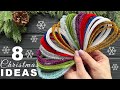 8 Easy DIY Christmas Decorations 🎄✨ 2025 Holiday Crafts Ideas