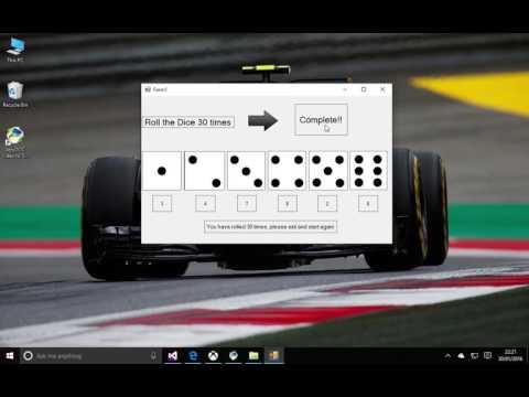 Principles of Computer Programming - Dice