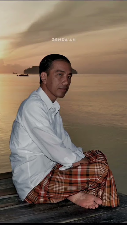 Status wa lucu Jokowi nyanyi Nemen