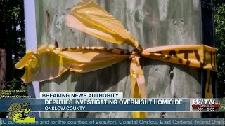 Onslow County deputies investigating homicide