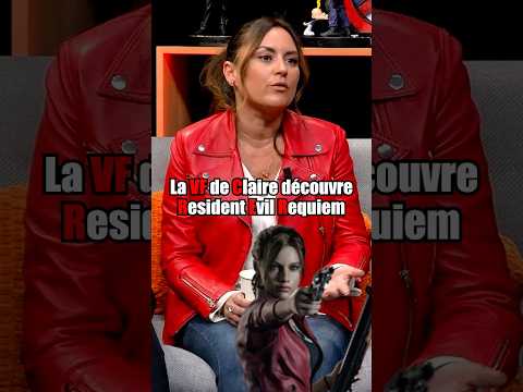 Kelly Marot, la VF de Claire Redfield découvre pour la 1ere fois le jeu #residentevil 😱 #streamvf