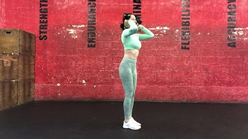 Dumbbell front rack alternating reverse lunge