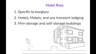 NIBRS Hotel Motel Rule